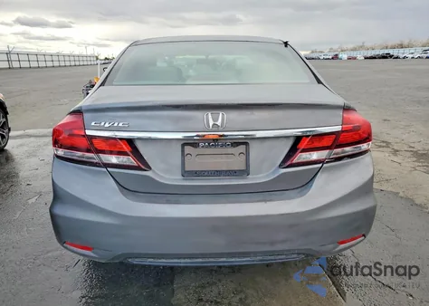 2013 Honda Civic Lx z USA, uszkodzony, nr VIN 2HGFB2F52DH596881